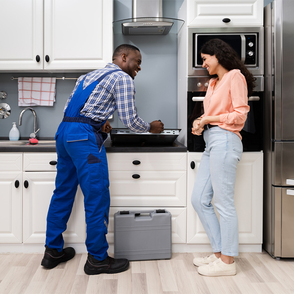 can you provide an estimate for cooktop repair before beginning any work in Virginia